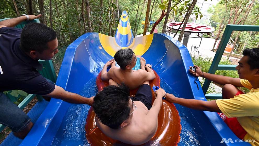 World’s longest tube water slide in Penang enters record books CNA