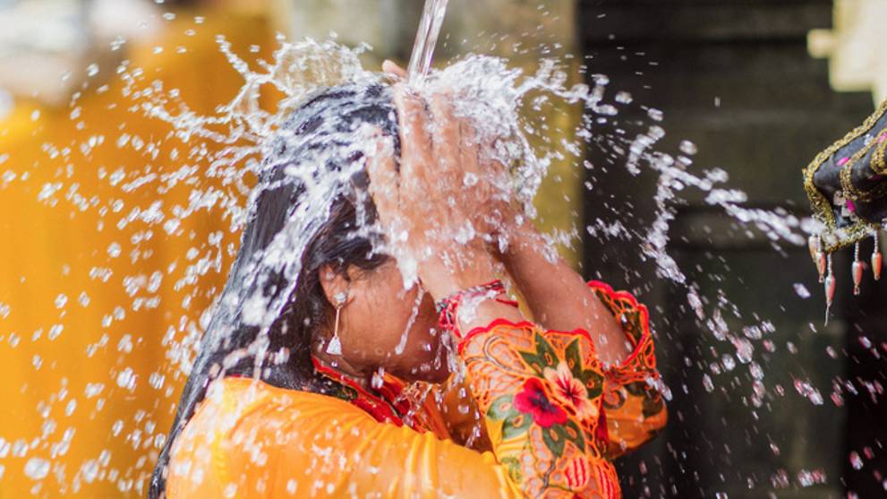 Ritual Delight Taking A Shower To Cleanse Your Soul In Bali Cna
