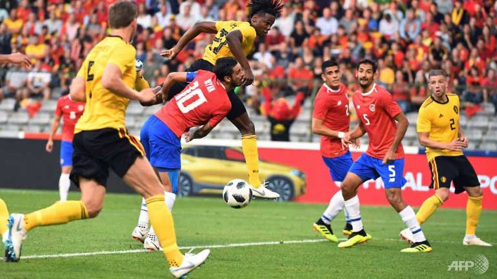 Football: Brilliant Belgium rip into Costa Rica - CNA