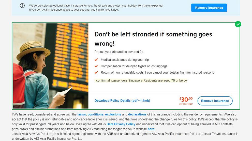jetstar lost baggage compensation