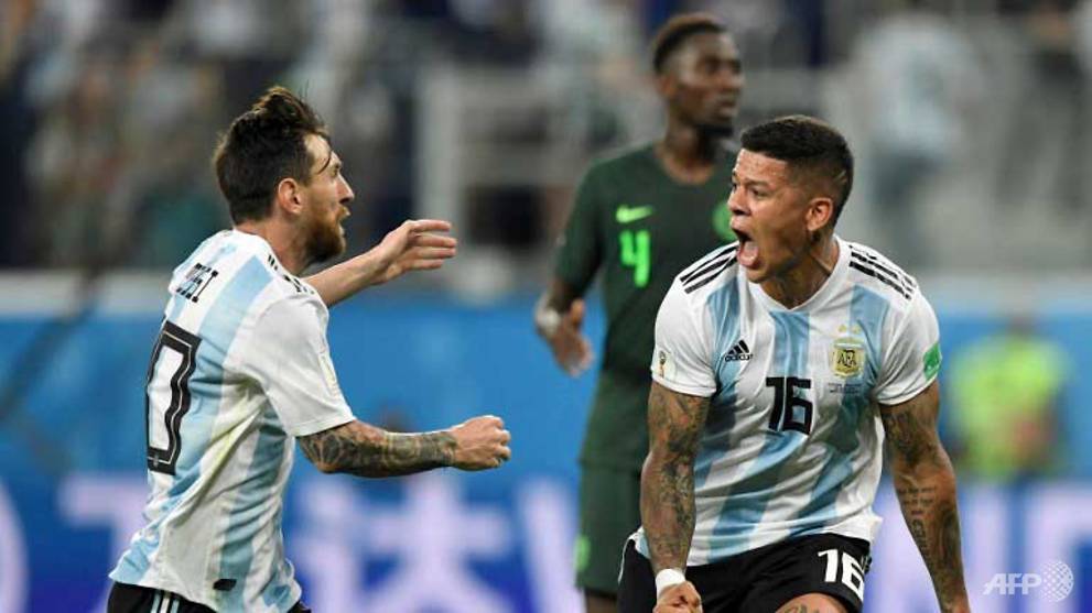 World Cup: Messi, Rojo rescue Argentina from humiliating ...