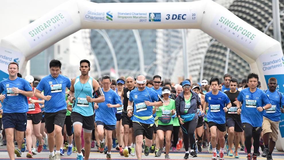 Standard Chartered Singapore Marathon To Be Held At Night For The First Time Cna