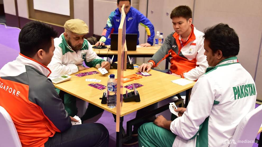 Contract bridge a game of skill, not luck Singapore's Asian Games gold