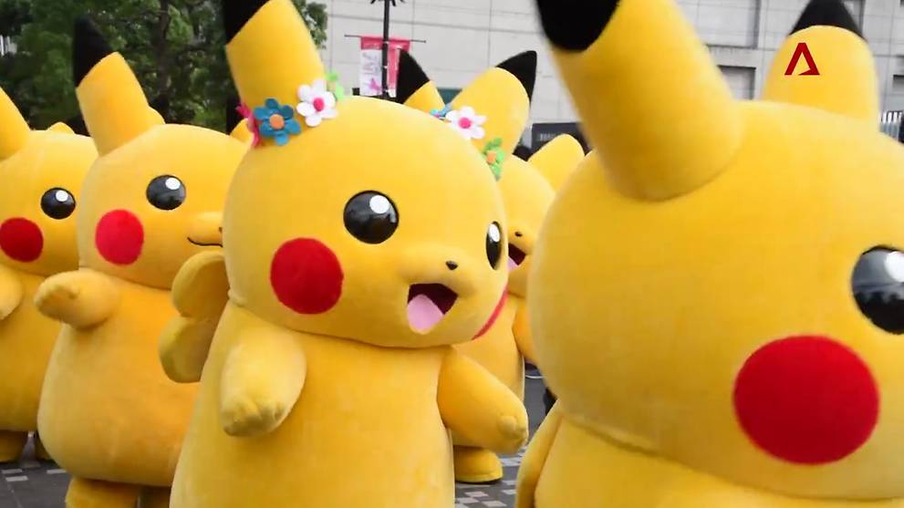 Catch Em All 18 Pikachu Outbreak In Yokohama Video Cna
