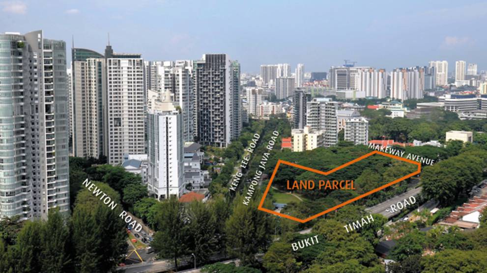 Government sites at Kampong Java Road, Tampines Avenue 10 and Marina