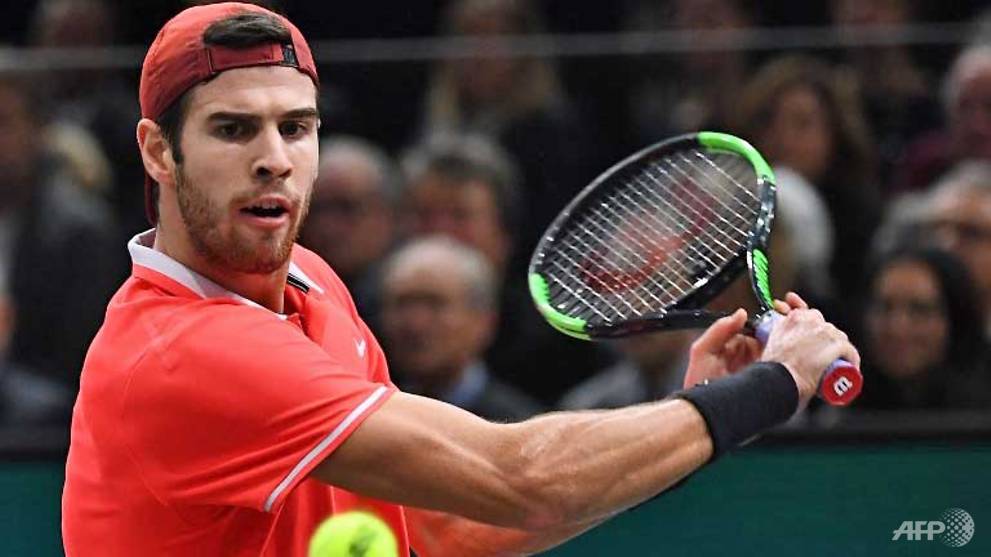 Tennis: Unseeded Khachanov stuns Djokovic to win Paris ...