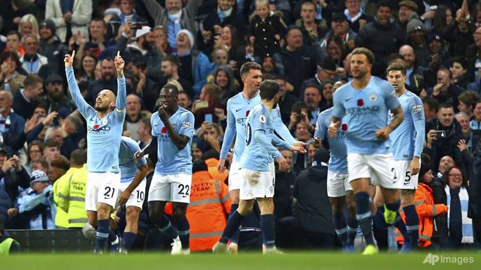 Football: Man City outclass Man Utd in derby to move top of Premier ...