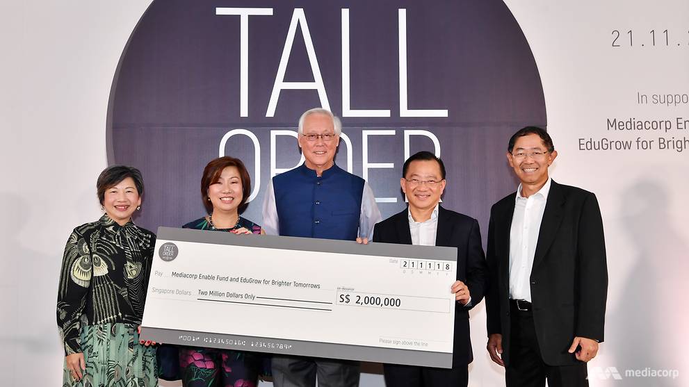 Tall Order The Goh Chok Tong Story Raises S 2 Million For Charity