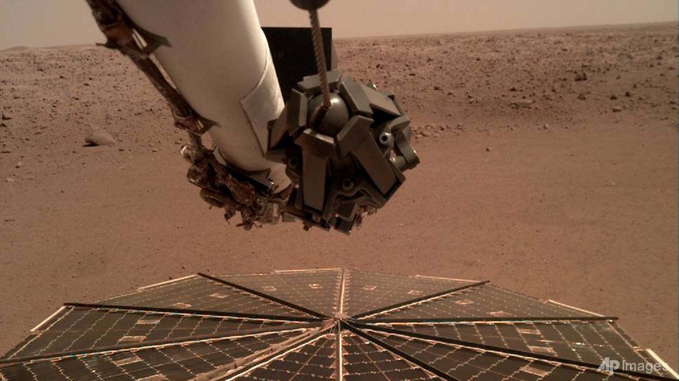 NASA's InSight lander 'hears' wind on Mars - CNA