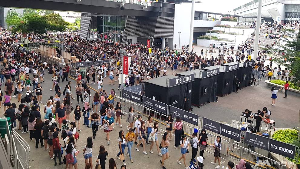Merch of the ARMY: BTS fans queue overnight, spend hundreds on ...