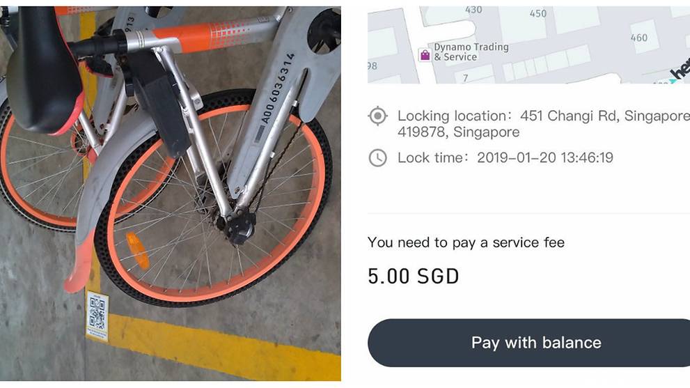 Charged S$5 for parking in a proper zone: Bike-share users report issues with new QR-code system ...