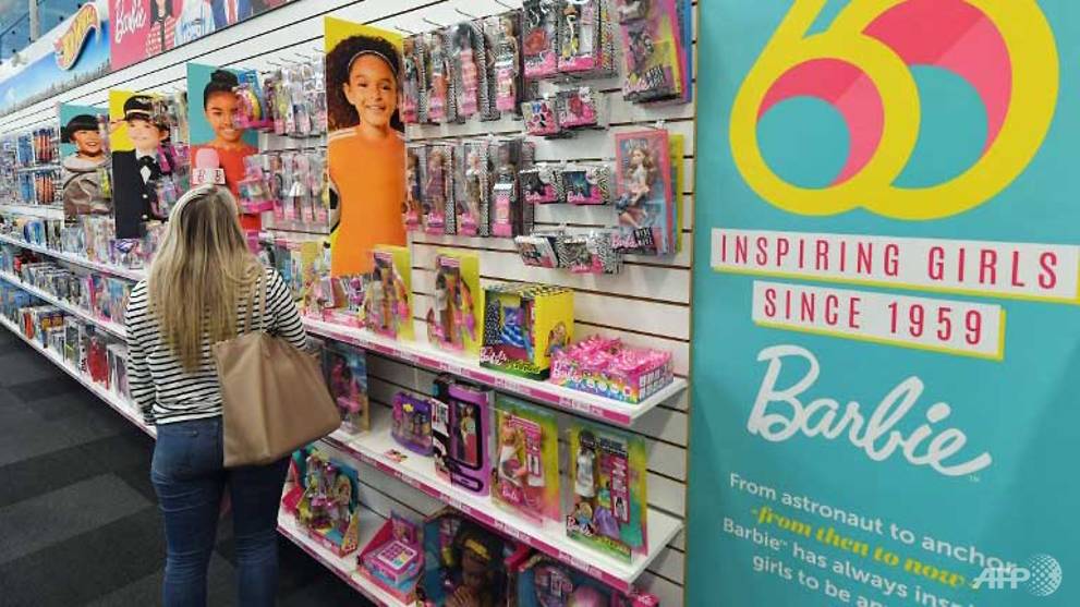 barbie sales since 1959