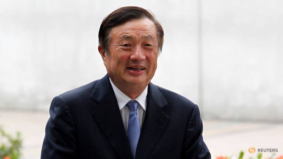 file photo huawei ceo and founder ren zhengfei walks inside huawei s headquarters in shenzhen 2