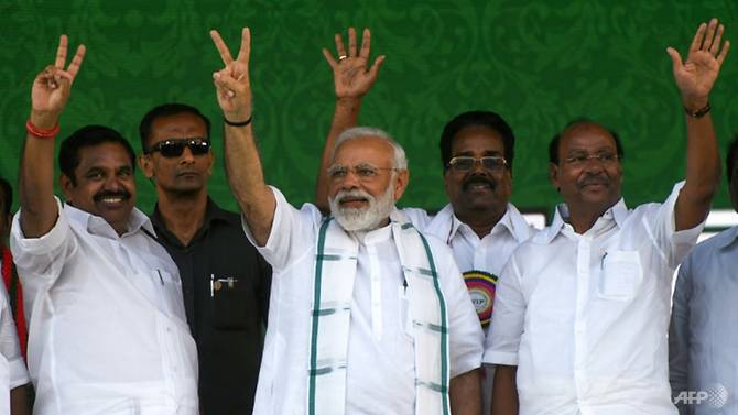 Modi swept to power in 2014 pledging to modernise India and create jobs