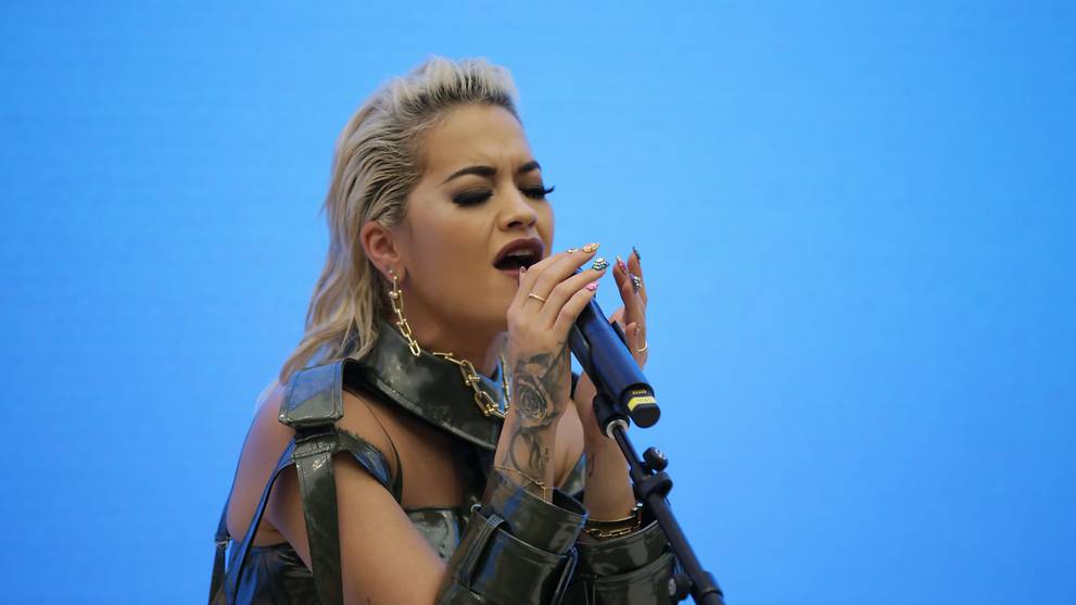 Rita Ora In Singapore I Want To Work With Madonna And The Red Hot Chili Peppers Cna