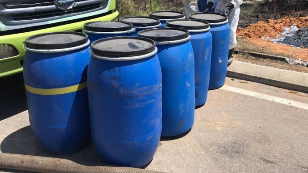 Possible new chemical dump sites found in Pasir Gudang - CNA