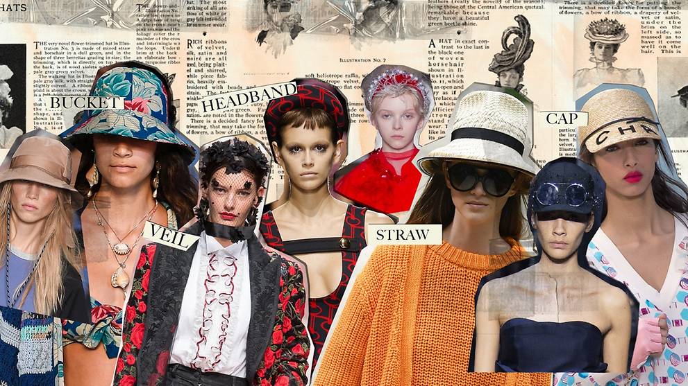 A Head For Fashion Headbands Caps Straw Designs And Oversized Hats Rule Cna