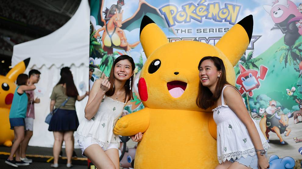 Pokemon Go Fans In Sentosa For Southeast Asias First Safari
