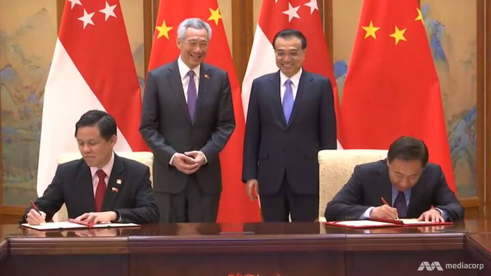 Singapore, China sign 5 deals to boost cooperation in economy, customs ...