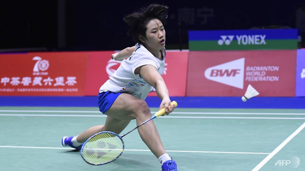 Badminton: Korean teenager beaten as holders crash out of Sudirman Cup ...