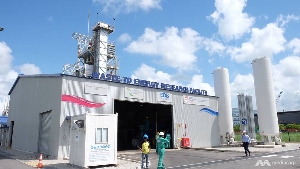 NTU, NEA launch S40m wastetoenergy research facility CNA