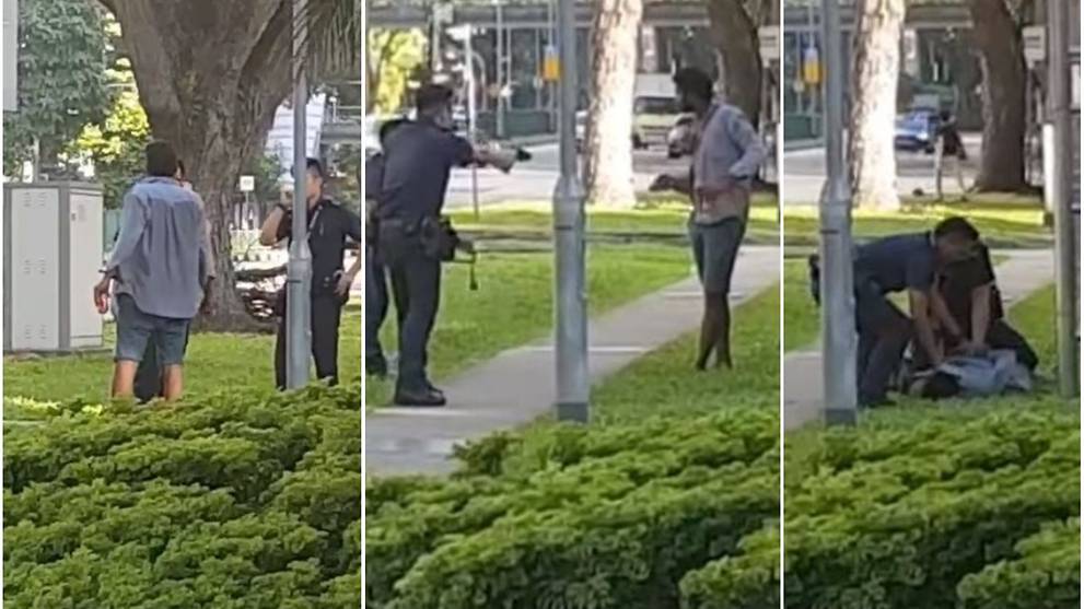 Police Taser Man Who Charged At Officers At Everton Park Cna