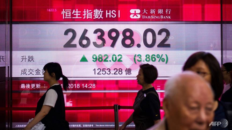 Hong Kong stocks rally after extradition law Uturn as Asian markets bounce CNA