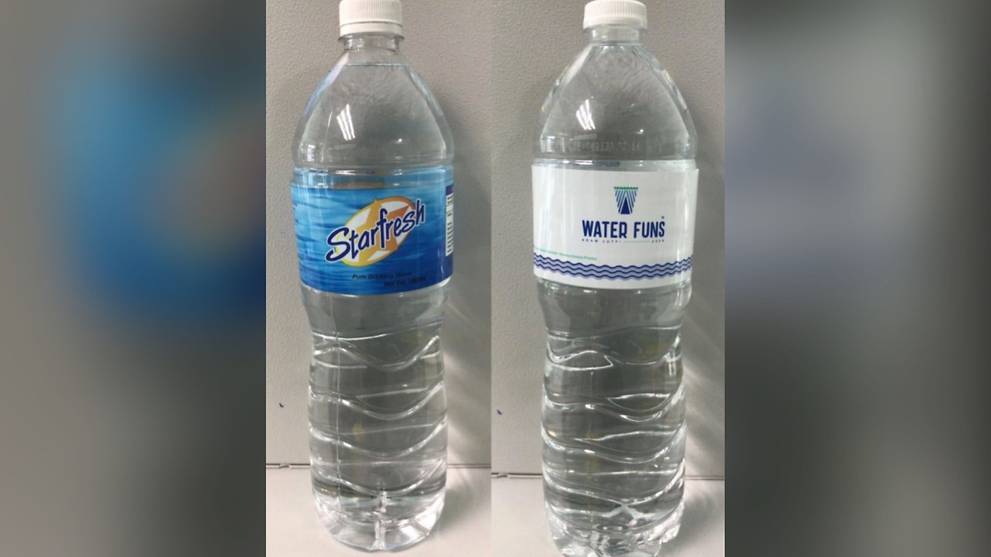 mineral water and drinking water