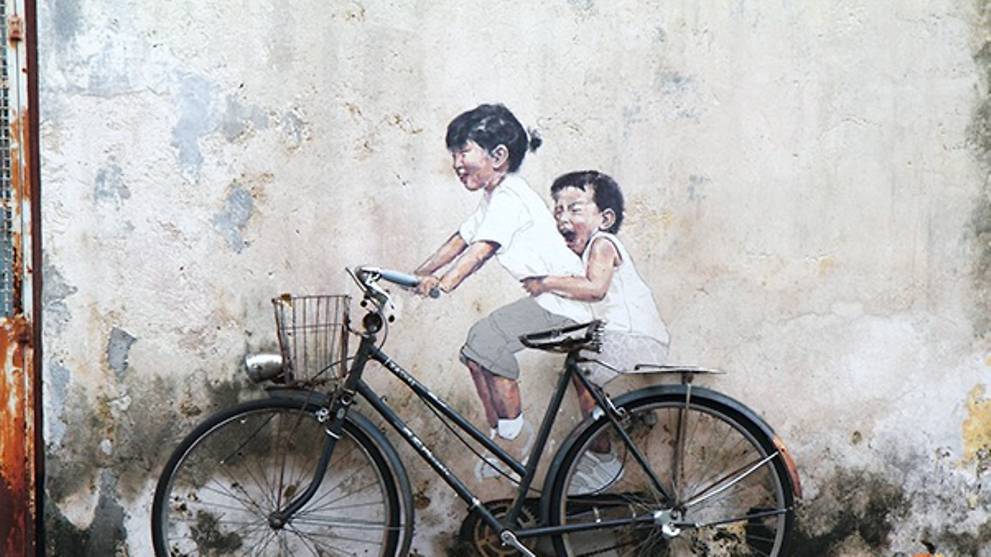 The Artist Behind Penang S Famous Murals Thinks The Heritage Area Has Become A Circus Cna