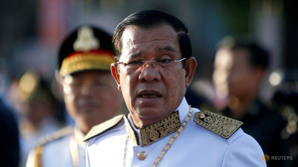 Image result for Cambodian PM says those seeking 'regime change' risk return to war