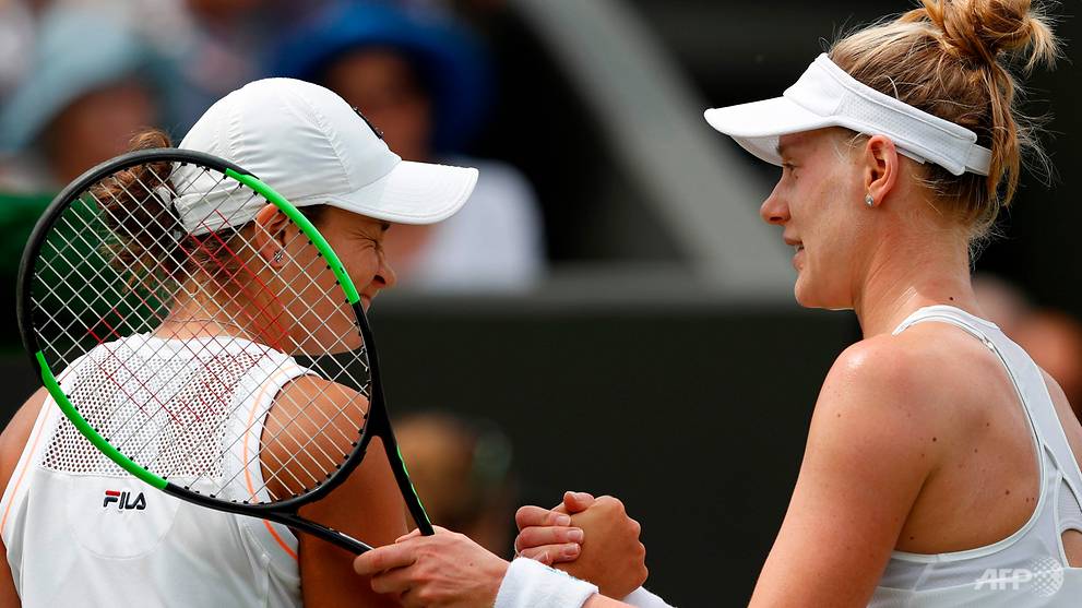 Tennis Wedding Belle Alison Riske Stuns World Number One Ashleigh Barty At Wimbledon Cna