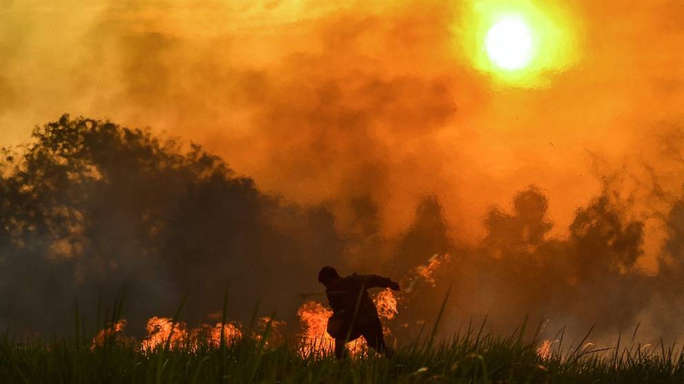 Pekanbaru Engulfed In Smog As More Than 135 Hot Spots Detected In Sumatra Cna