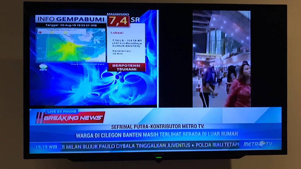 Indonesia Lifts Tsunami Warning After Powerful Quake Off Sumatra Java Cna
