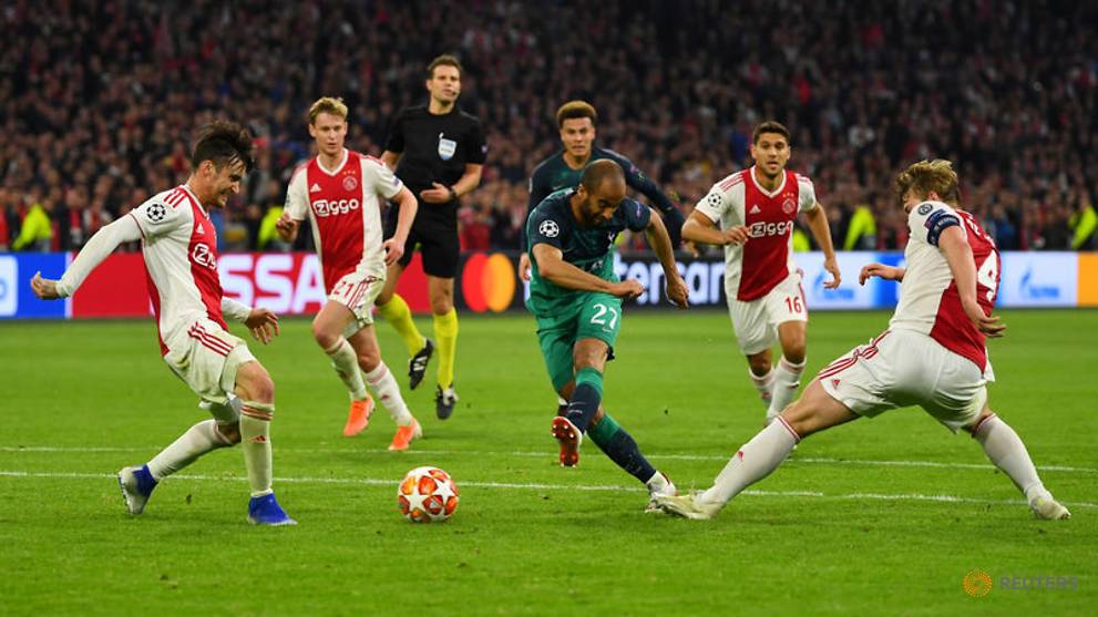 Ajax face mustwin game to return to Champions League CNA