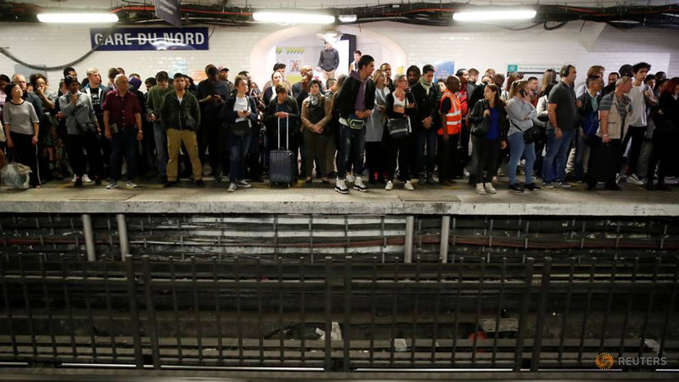 Image result for Paris braces for massive metro strike over pension reform