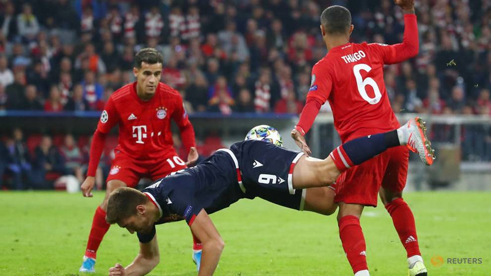 Dominant Bayern Ease To 3 0 Win Over Red Star Cna