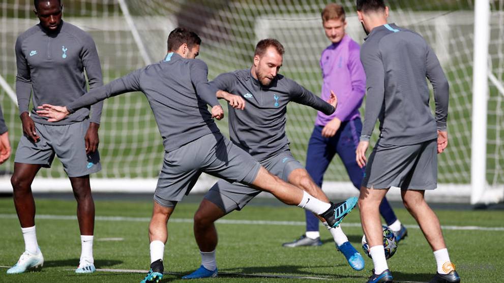 tottenham champions league training top