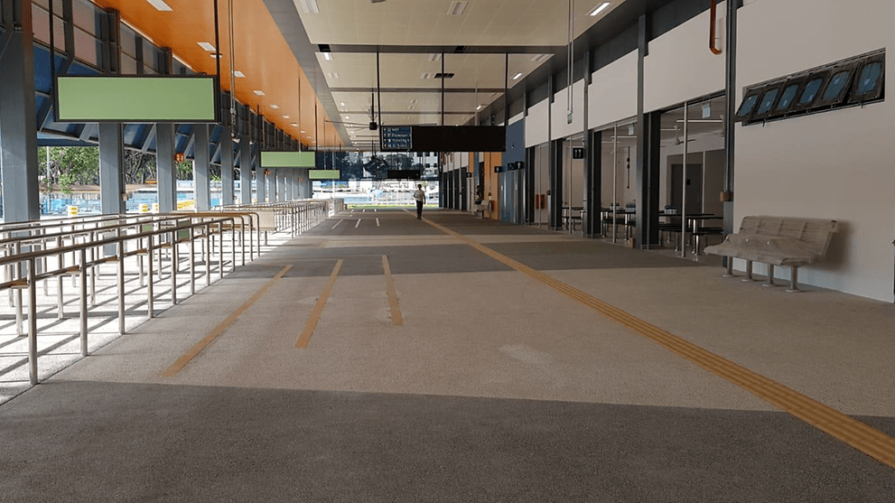 Yio Chu Kang Bus Interchange Expansion Partially Complete Bus
