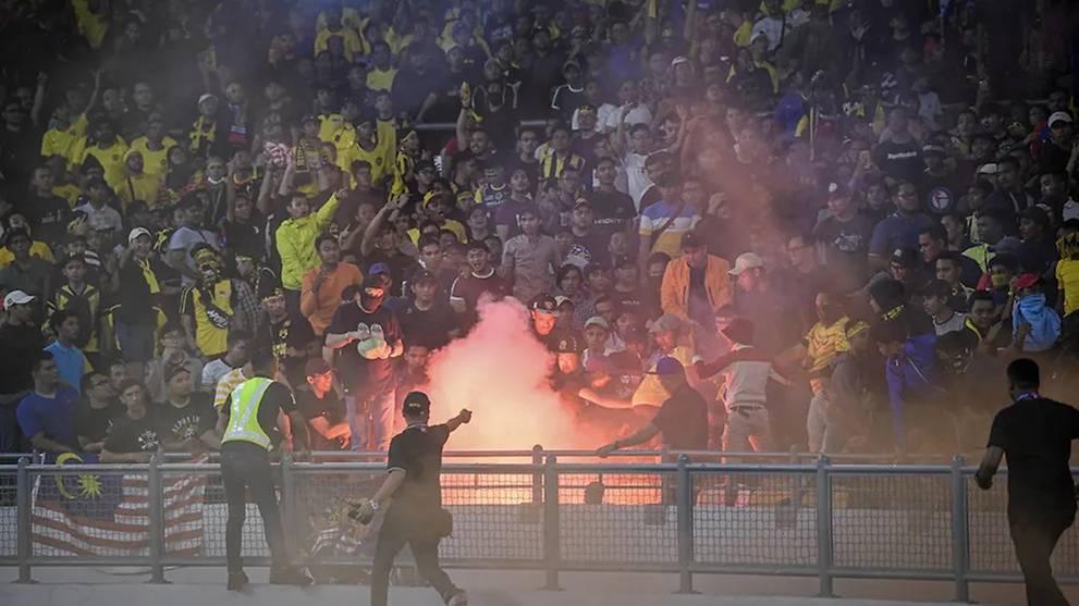 Football Fans Arrested After Trouble At Malaysia Indonesia World Cup Qualifier Cna