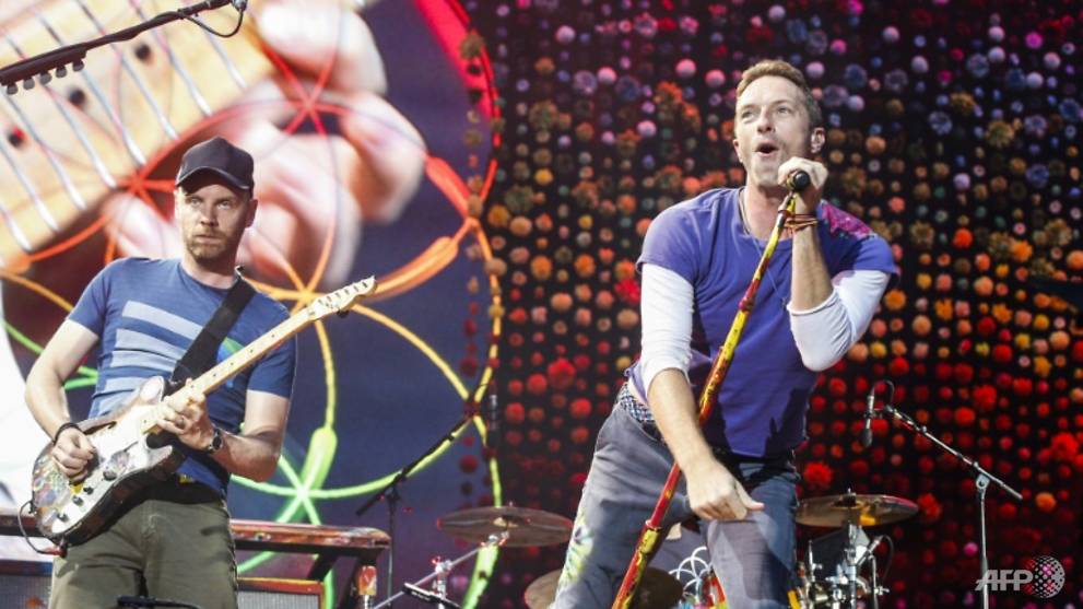 Coldplay frontman chris martin told the bbc they would not tour until they had figured out how concerts could be more  sustainable  1574442322866 8