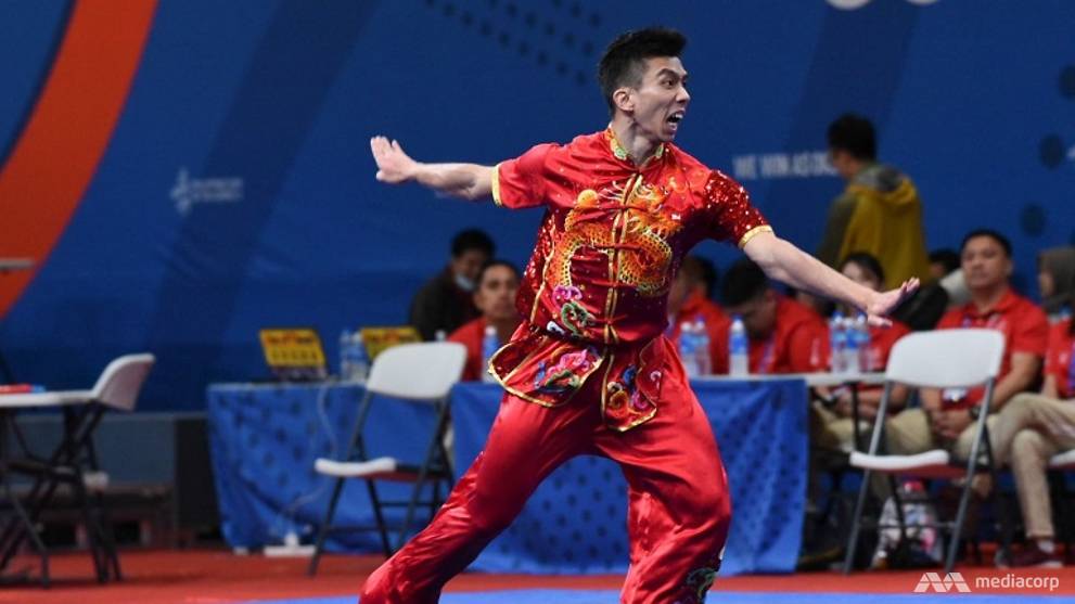 Wushu Yong Yi Xiang Clinches First Gold For Singapore At 30th Sea Games Cna