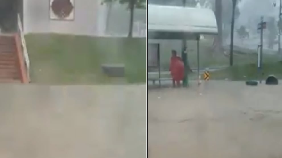 Flash Floods In Jurong East Choa Chu Kang After Intense Rain Pub Cna