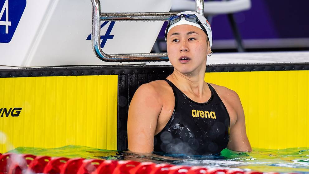Swimming Quah Ting Wen Sets New Games Record In 100m Freestyle Cna