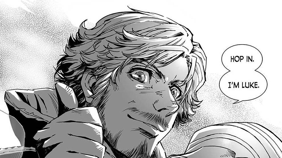 star wars luke skywalker manga