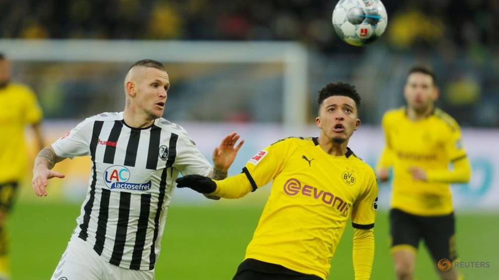 Football Sancho Goal Gives Dortmund 1 0 Win Over Freiburg Cna