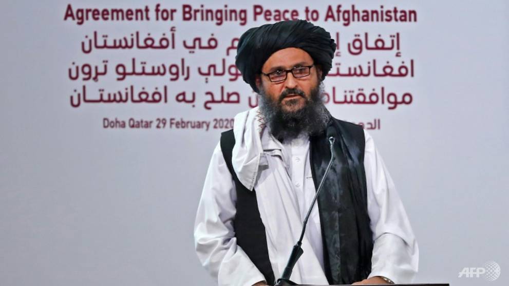 Trump holds phone call with Taliban political chief Baradar