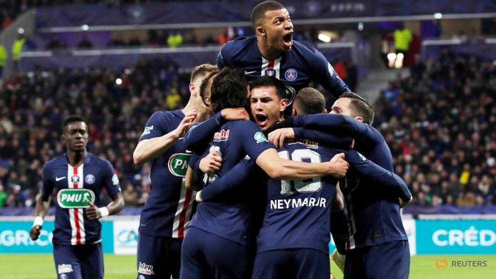 Psg Crush 10 Man Lyon To Reach French Cup Final Cna