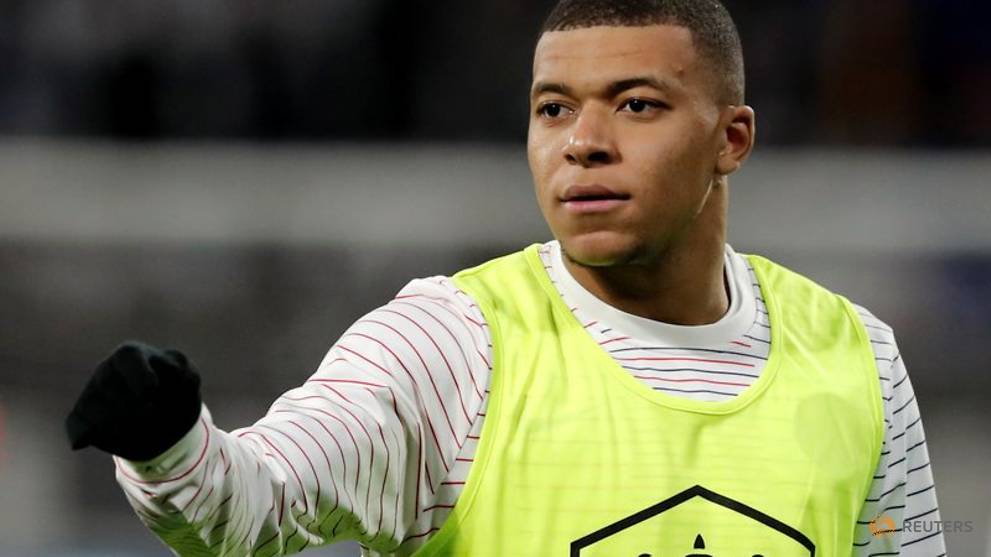 Mbappe doubtful for PSG v Borussia Dortmund - CNA