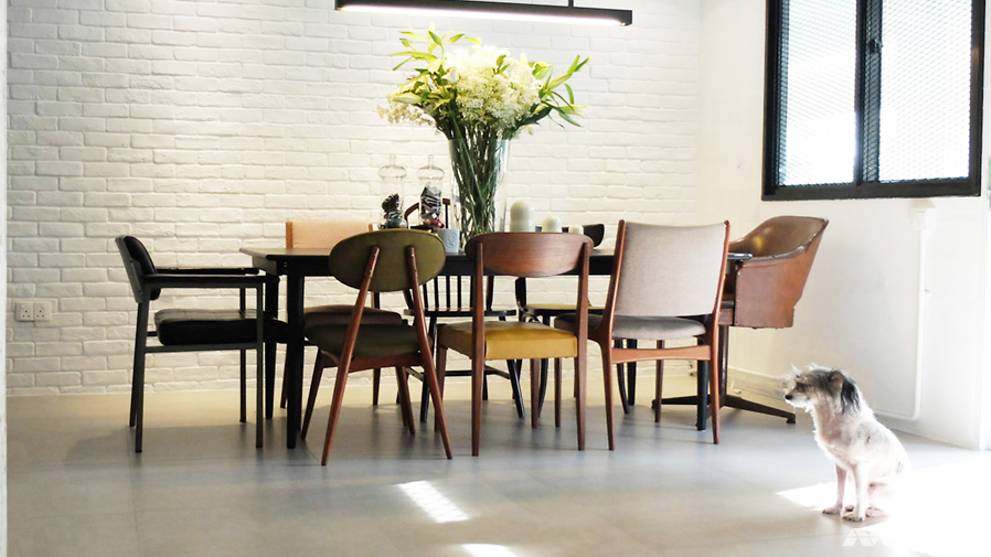 an open plan hdb flat with space for vintage home decor cna