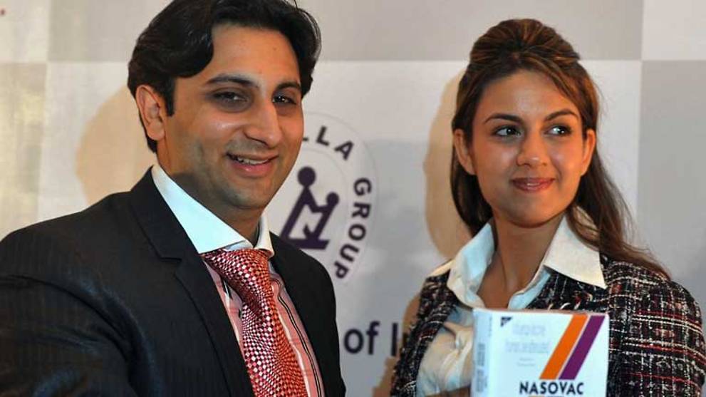 India S Serum Institute To Make Millions Of Potential Covid 19 Vaccine Doses Cna Adar poses with his wife natasha poonawalla. potential covid 19 vaccine doses